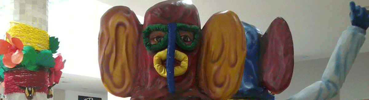 A common sight and part of the Barranquilla Carnaval.