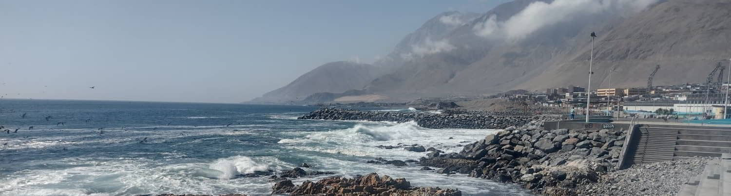 The coast of Tocopilla, Chile