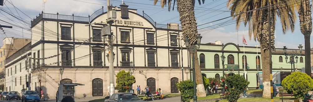 A historical building in Tacna, Perú