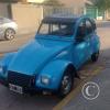 A newer version of the old Citroen 2CV seen on Rawson near Domingo Faustino Sarmiento