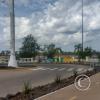 Cocordia sign at the end of Teniente de Navio Fernando Ariel Mendoza by the river