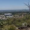 Parque San Martín at the hilltop viewpoint