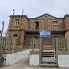 Historic building at the mercado, in renovation