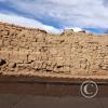 An adobe wall