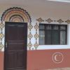 Decorated door and windows of a house (2)