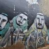 Mural at Calle Monsenor Santiesteband and unnamed road