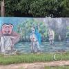 Mural on Calle Santa Cruz