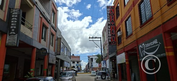 Calle Suipacha downtown