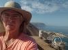 At the top of the Morro de Arica-view of Ensenada San Martin behind me