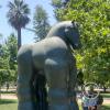 Parque Forestal at Miraflores y Av. Cardenal Jose Maria Caro y Jose Miguel de la Barra, a Botero sculpture