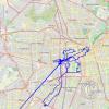 Santiago, Chile 2024 walking route