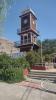 Clock tower at Escuela Carlos Conde De La Asa at Av. Arturo Prat y Calle Baquedano, no info available online