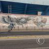 Mural at the Estadio Municipal, Av. Teniente Merino (2)