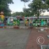La Hormiga city name letters in Parque De Los Fundadores (2)