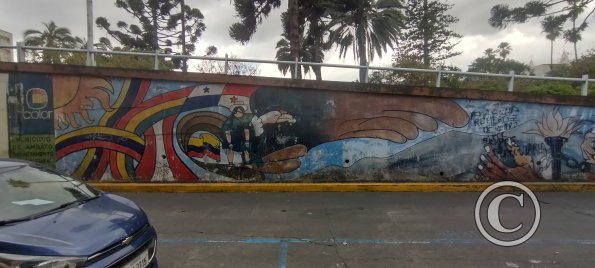 Mural on  Martinez and Joaquin Hervas