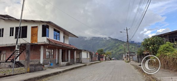 Celia Ampudia near Victor Perez Bayas