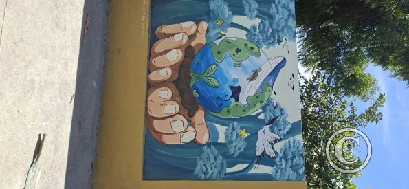 Mural on Av Teniente Ortez near Santa Rosa (2)