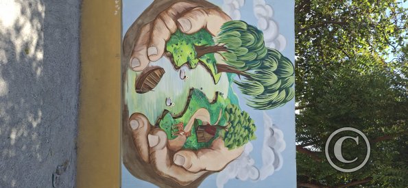 Mural on Av Teniente Ortez near Santa Rosa (3)