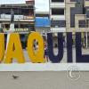 huaquillas-sign at Pan-Am Hwy and border crossing