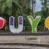 City name sign at the Malecon