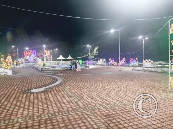 Malecon at Christmass