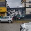 Mural across from Parque Central on Armando Arias