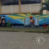 Mural at Machinatza and Armando Arias