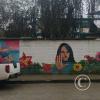 Mural on E45 Panamericana near 10 de Noviembre (2)