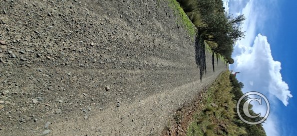 Gravel road up to the Mirador (2)