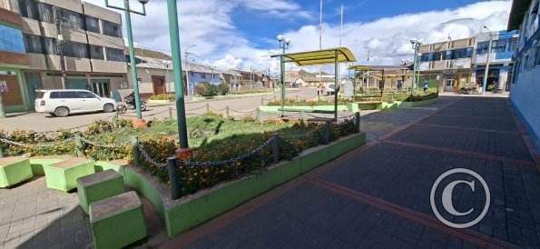 Parque Sáenz Peña on Jiron Mariscal Castilla at Jiron Tarapaca