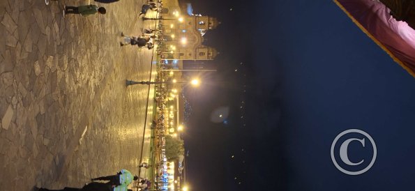 Plaza de Armas at night