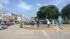 Plaza de Armas from Jiron El Carmen y Calle 2 de Mayo