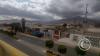 View north from the raised sidewalk on Av. Manuel Camilo de la Torre at Vallecito