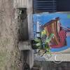 Mural at Puerto Tahuishco
