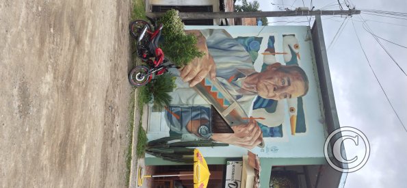 Mural on Jiron Bolivar and Jiron Iquitos
