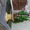 Orchid sculpture on Serafin Filomeno at Jiron Oscar Reyes Benavides