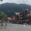 Jiron Bolognesi alongside the plaza