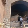 Giant very old oven at restaurant on Calle San Francisco and Calle Grau (4)