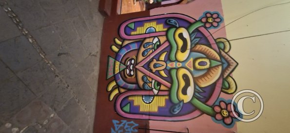 Mural on Calle San Francisco near Calle Grau