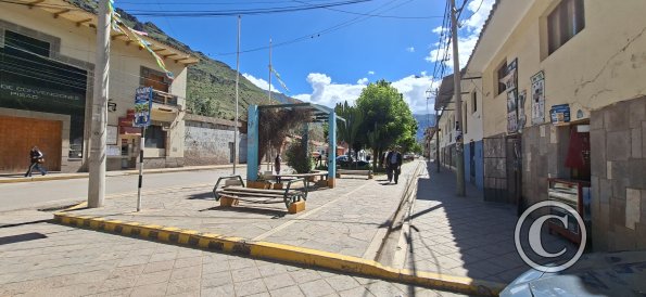 Route PE-28B at Calle Pachatusan (2)