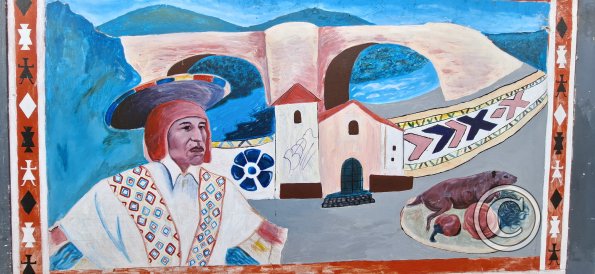 Mural on Jiron Canchis near Pasaje Marangani (2)