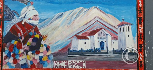 Mural on Jiron Canchis near Pasaje Marangani (4)