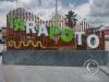 Tarapoto sign - Plaza de Armas Feb 2023