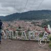 city name sign at Mirador La Cumbre