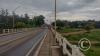 Brazil side of the river nearing Puente de la Concordia, looking back at Brazil