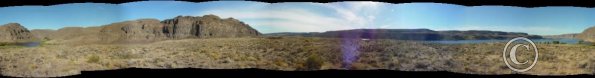 360degree view from sandbar